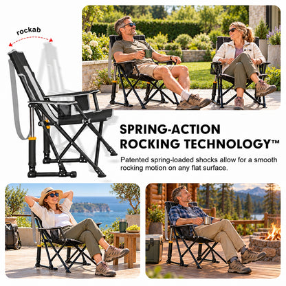 The Rock-Anywhere Auto-Shock Rocker – 2 Chair Set
